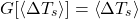 \begin{equation*} \changeterm{\ex{\Delta\tsurf}} = \ex{\Delta\tsurf} \end{equation*}