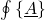 \osum{\xloc{A}}