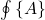 \osum{A}