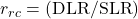 \lrcf = (\DLR/\SLR)