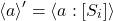 \begin{equation*} \avg{\albedo} = \exw{\albedo}{\isi} \end{equation*}