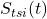 \tsi(t)