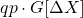 qp\cdot\changeterm{\Delta X}
